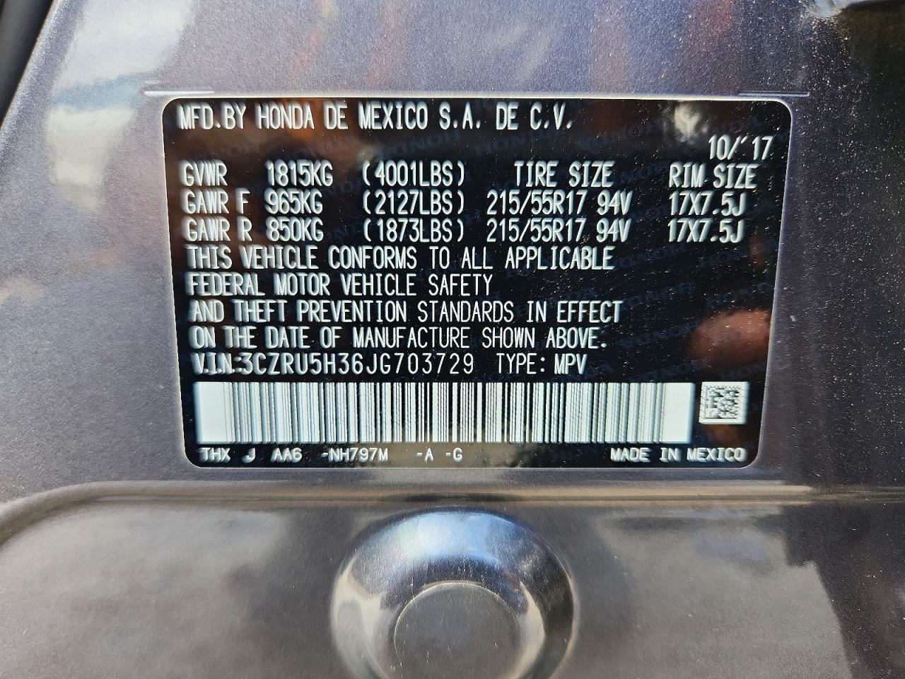 Honda HR-V Lx