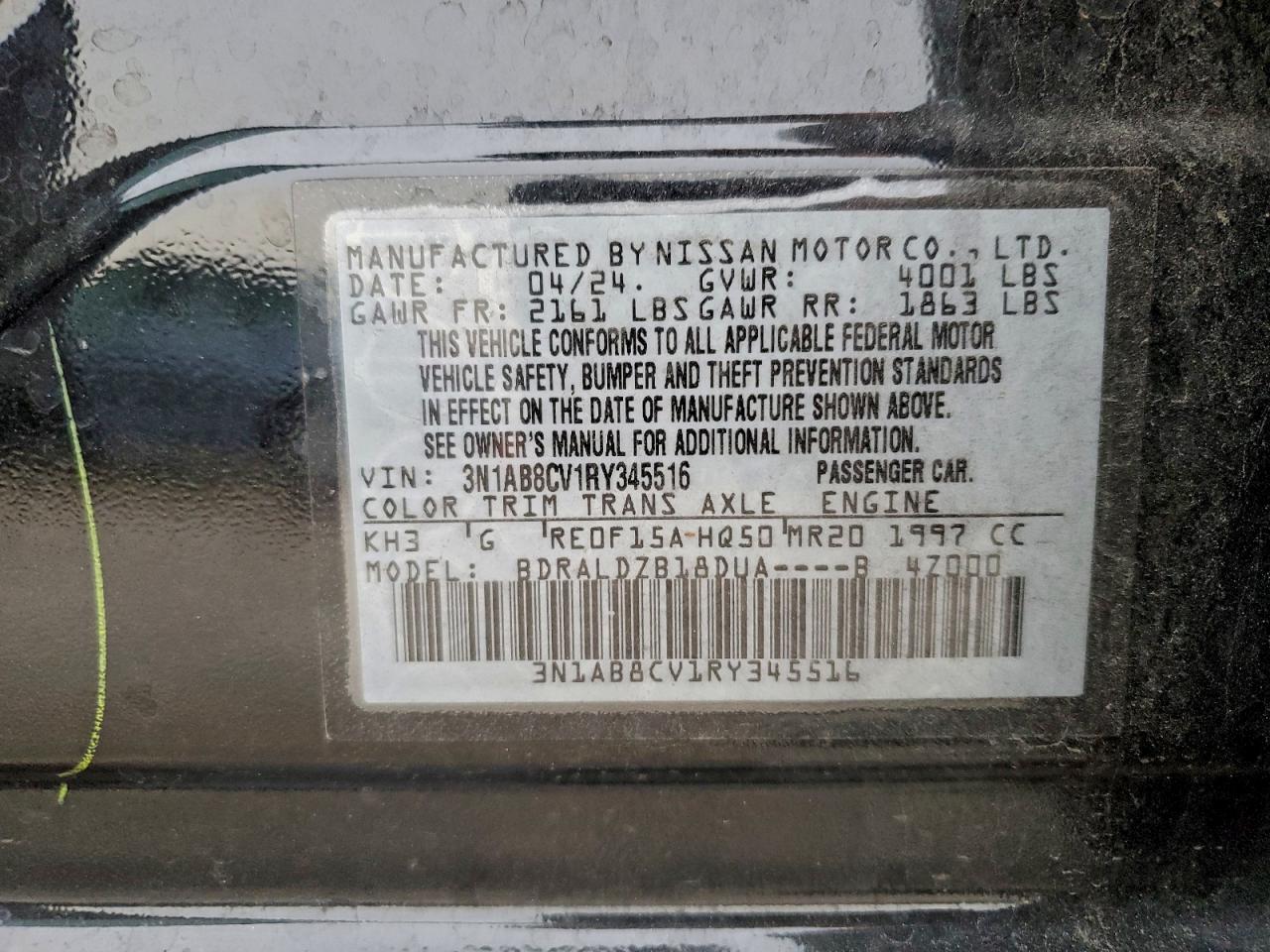 Nissan Sentra Sv