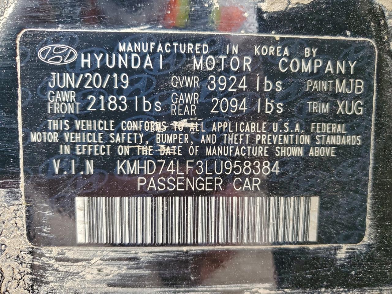 Hyundai ELANTRA Se