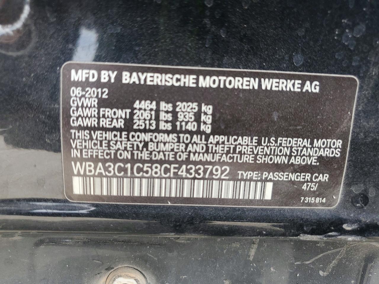 BMW 3 Series I Sulev