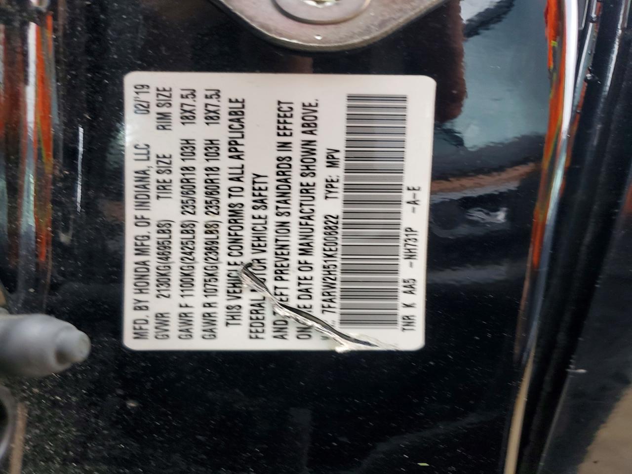 Honda Crv Ex