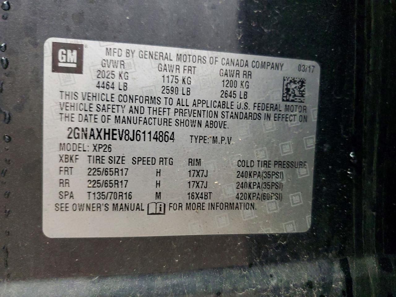 Chevrolet Equinox Ls