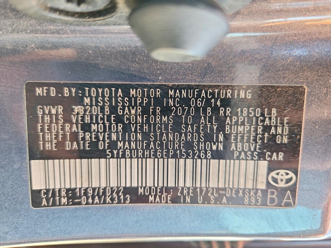 Toyota Corolla S Plus