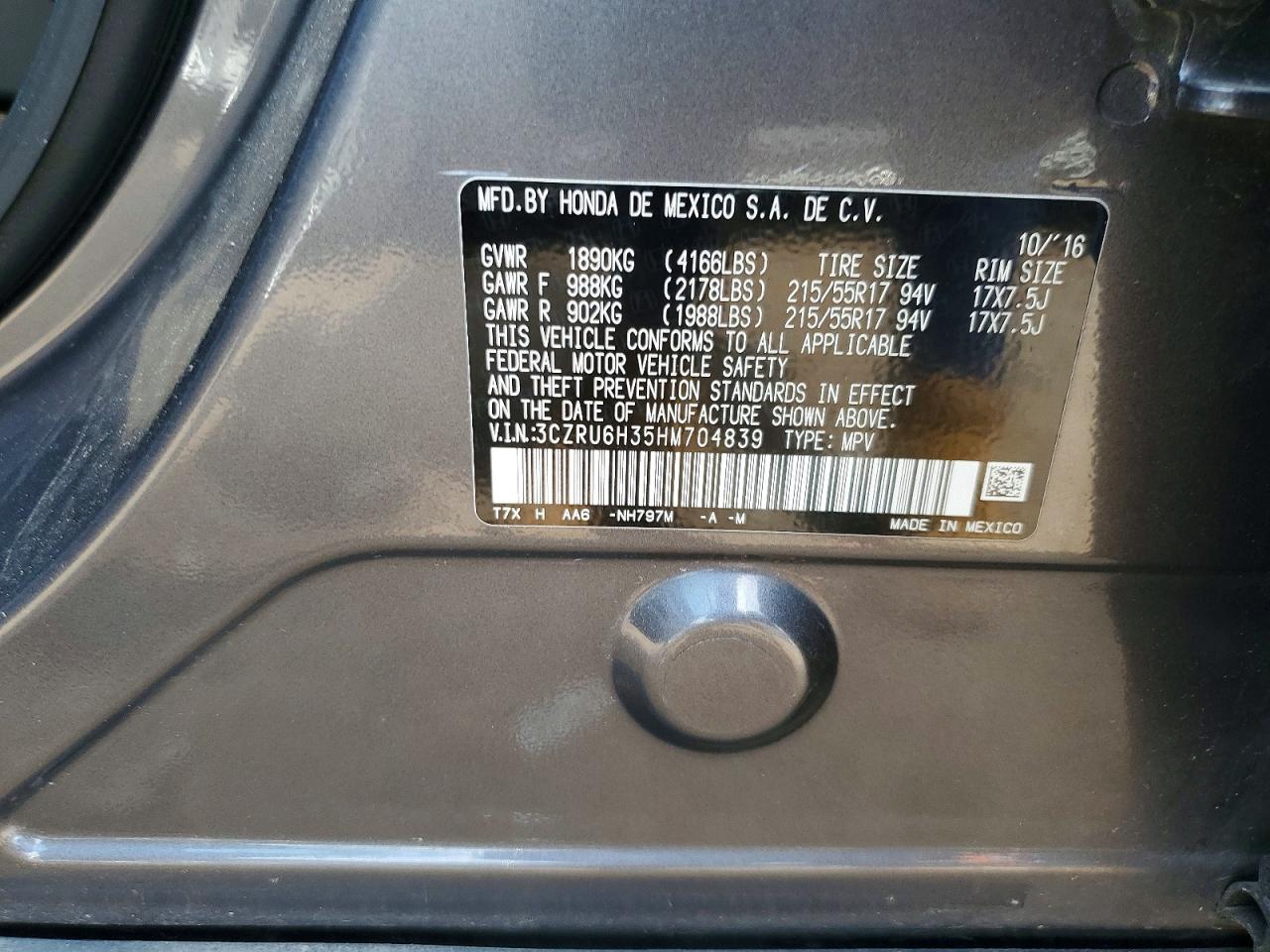 Honda HR-V Lx