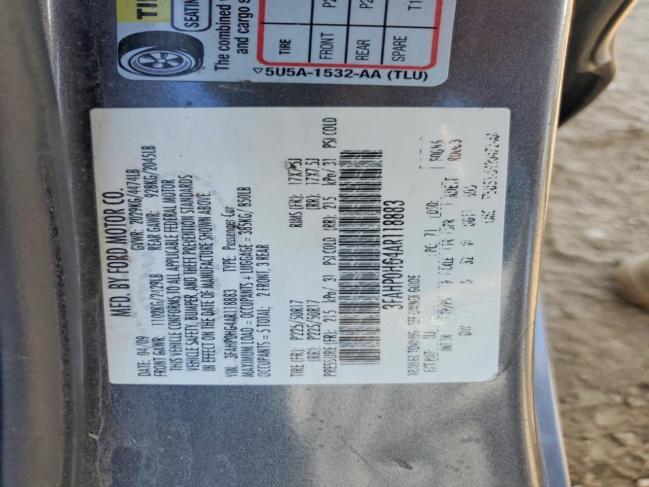 Ford Fusion Se