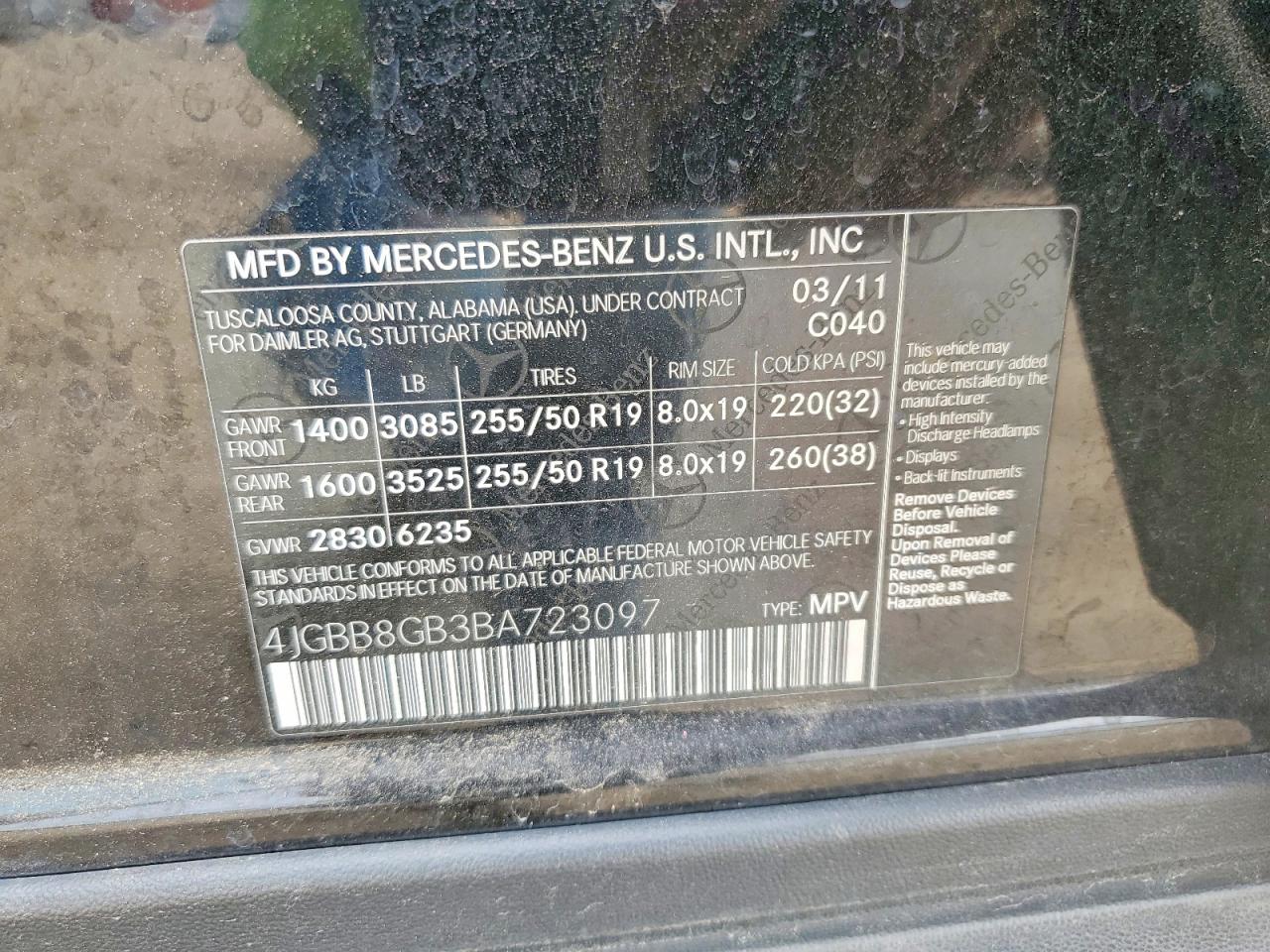 Mercedes-Benz M-Class 350 4matic