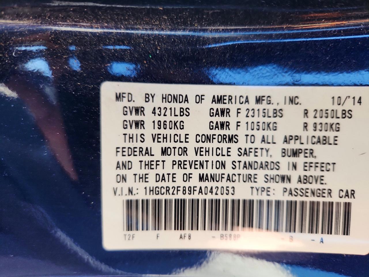 Honda Accord Exl