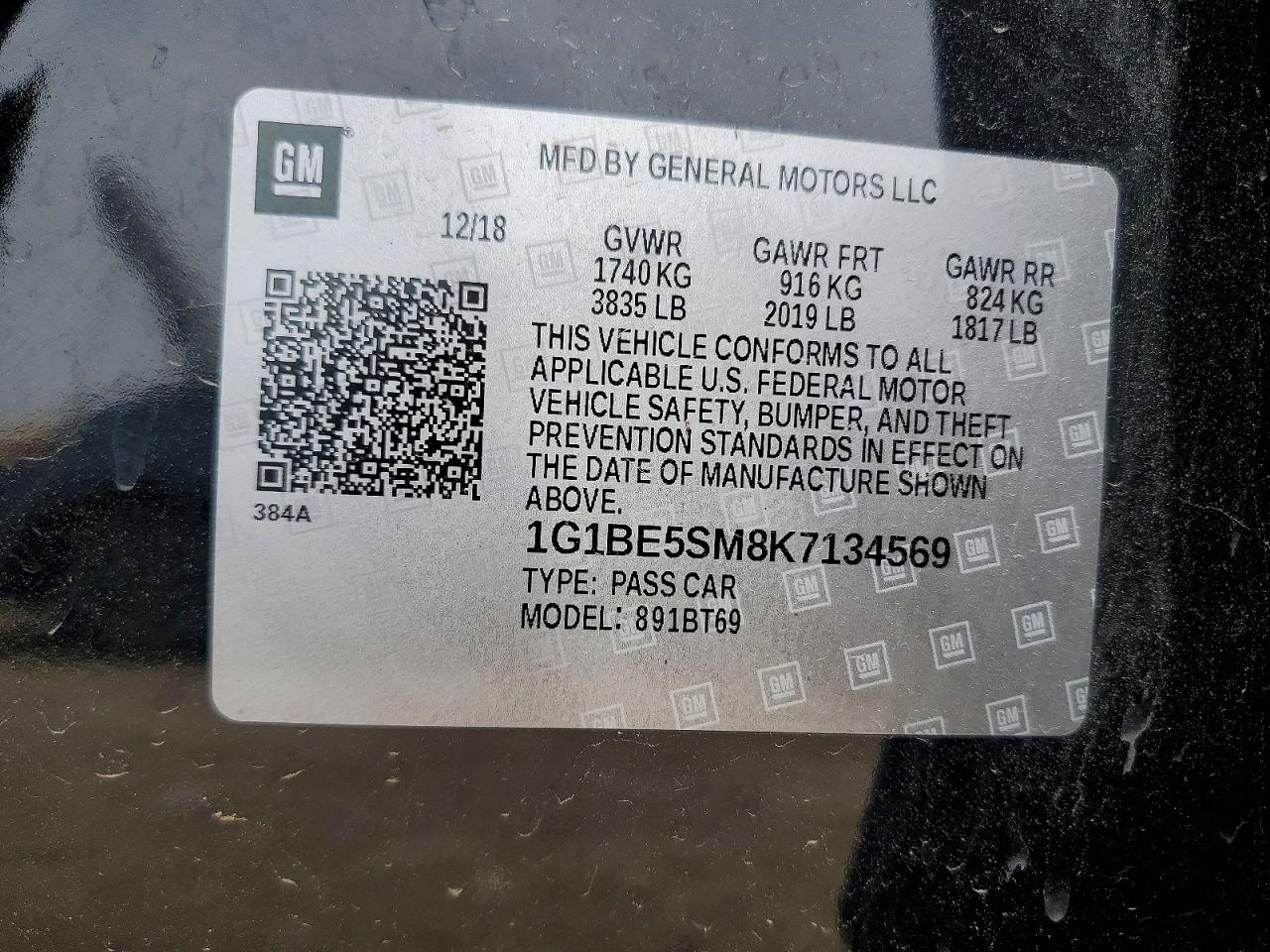 Chevrolet Cruze Lt