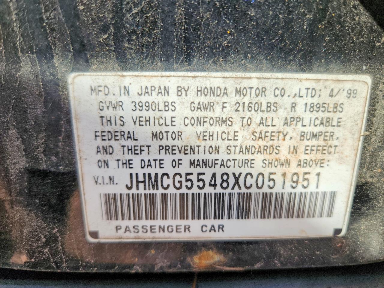 Honda Accord Lx