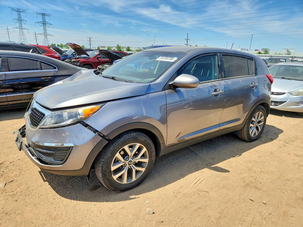 Salvage Kia Sportage Image
