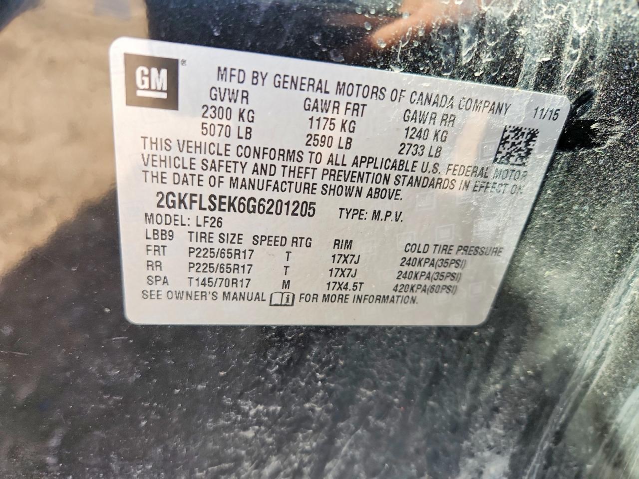 GMC Terrain Sle