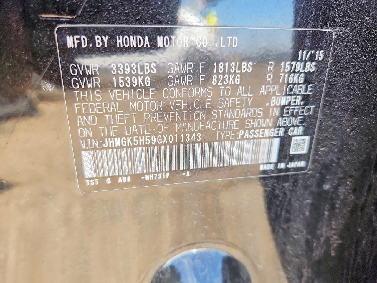 Honda Fit Lx