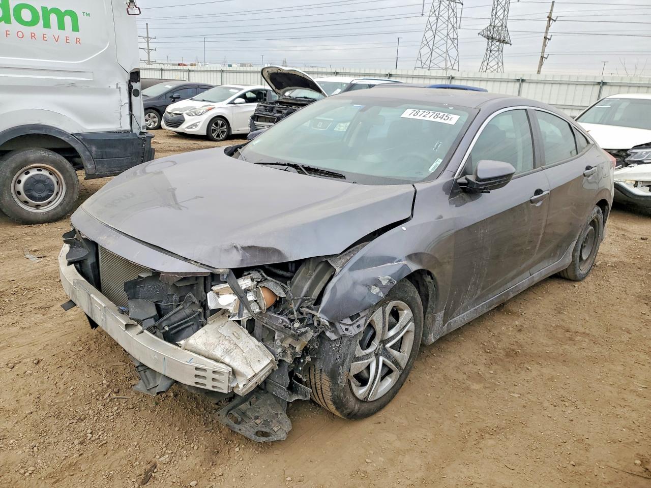 Salvage Honda Civic Image