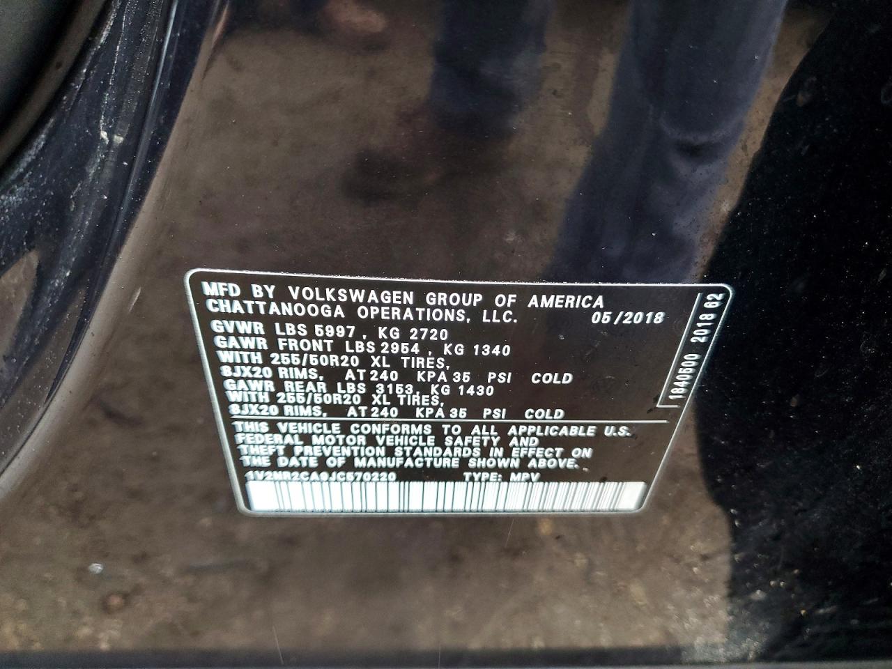 Volkswagen Atlas Sel Premium