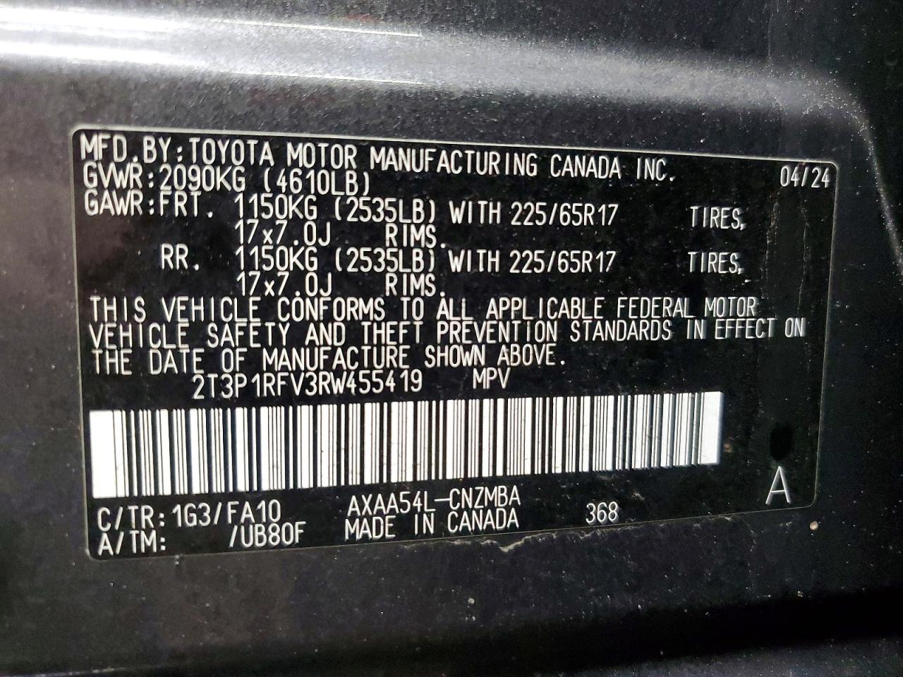 Toyota RAV4 Xle