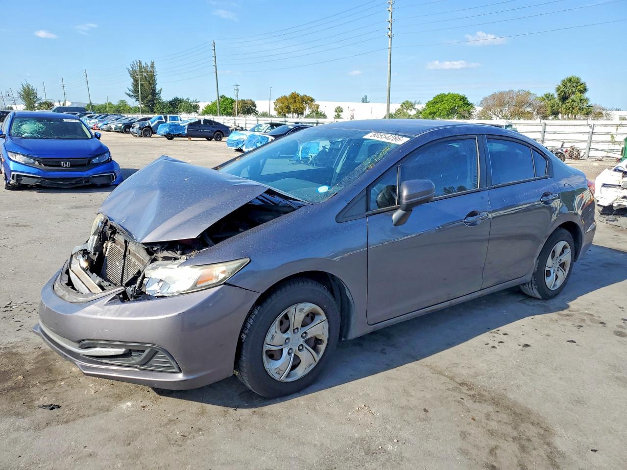 Salvage Honda Civic Image