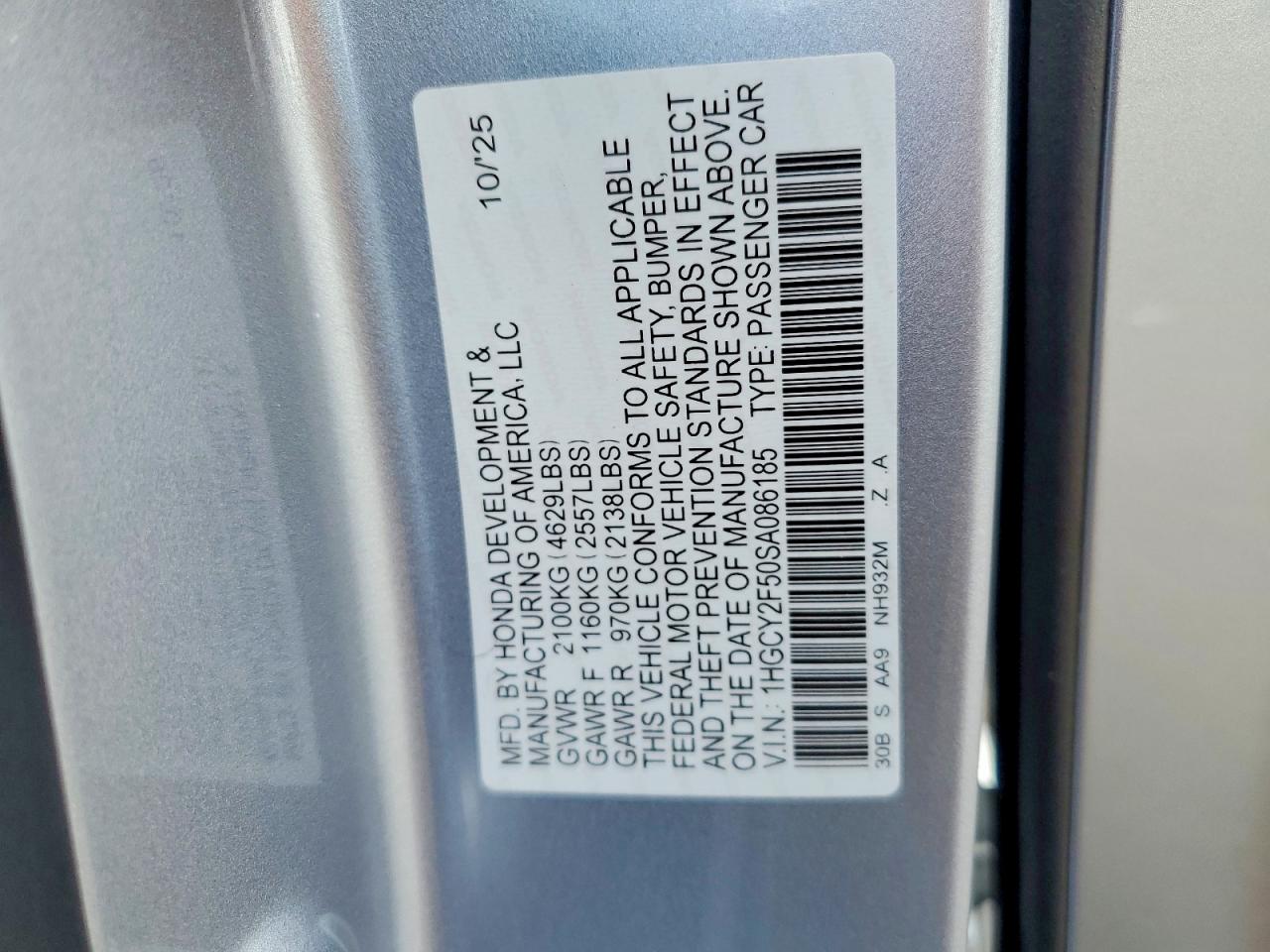 Honda Accord Hybrid Sport