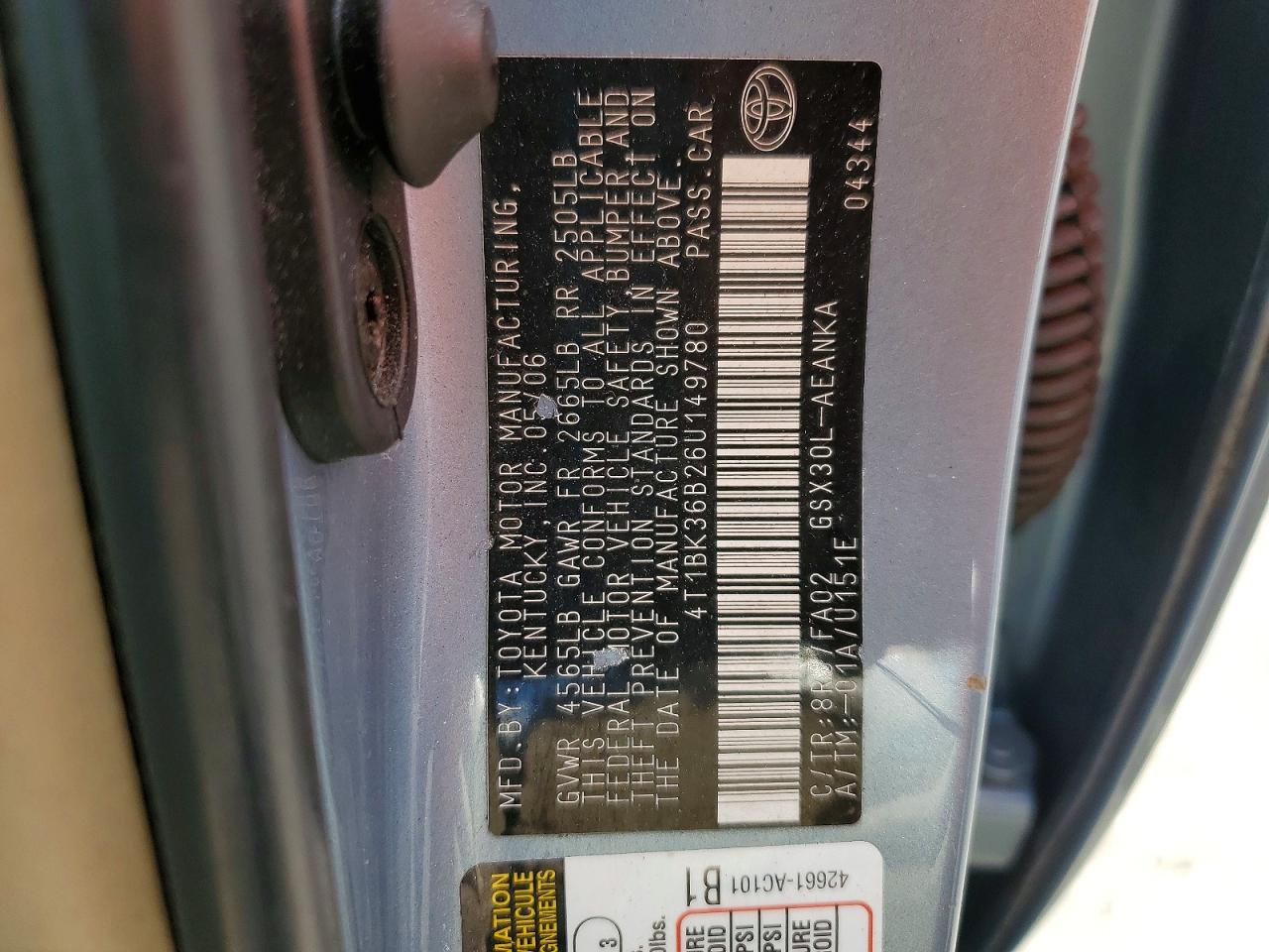 Toyota Avalon Xl