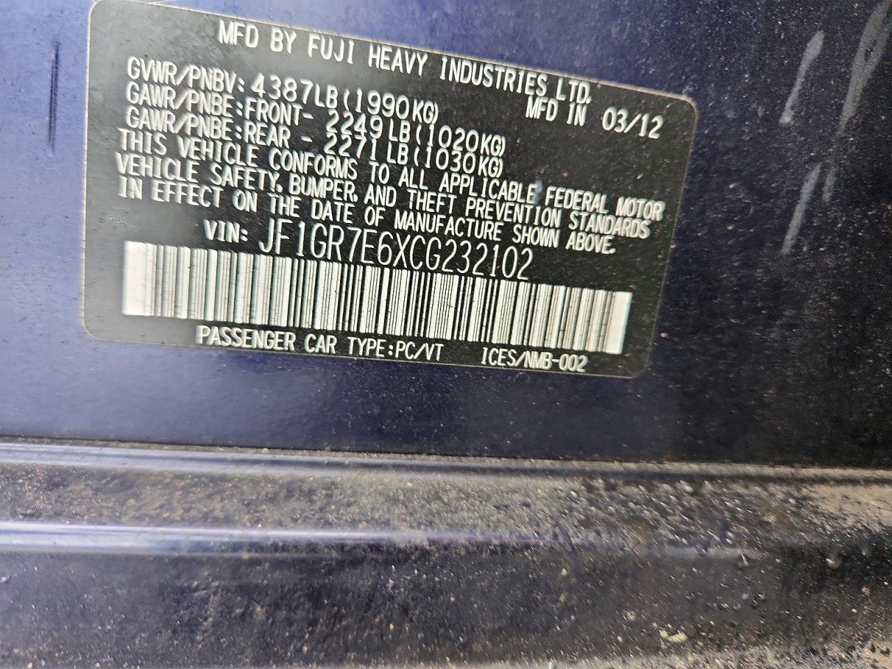 Subaru WRX Wrx