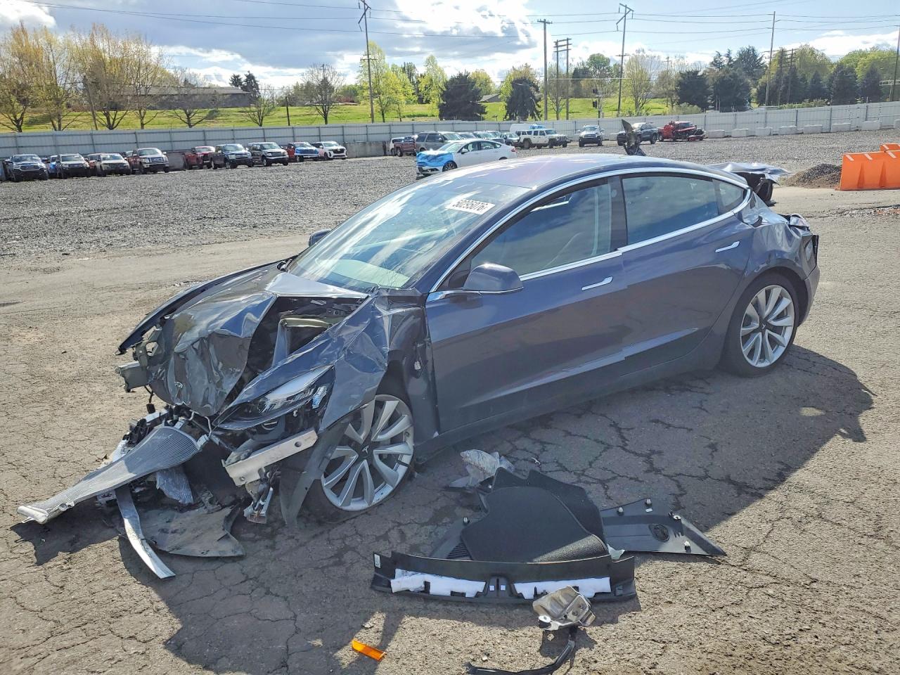 Salvage Tesla Model 3 Image