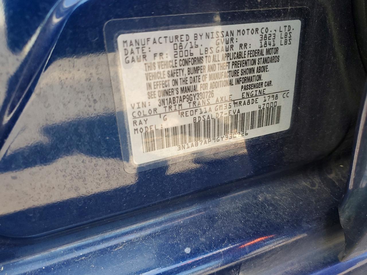 Nissan Sentra Sv