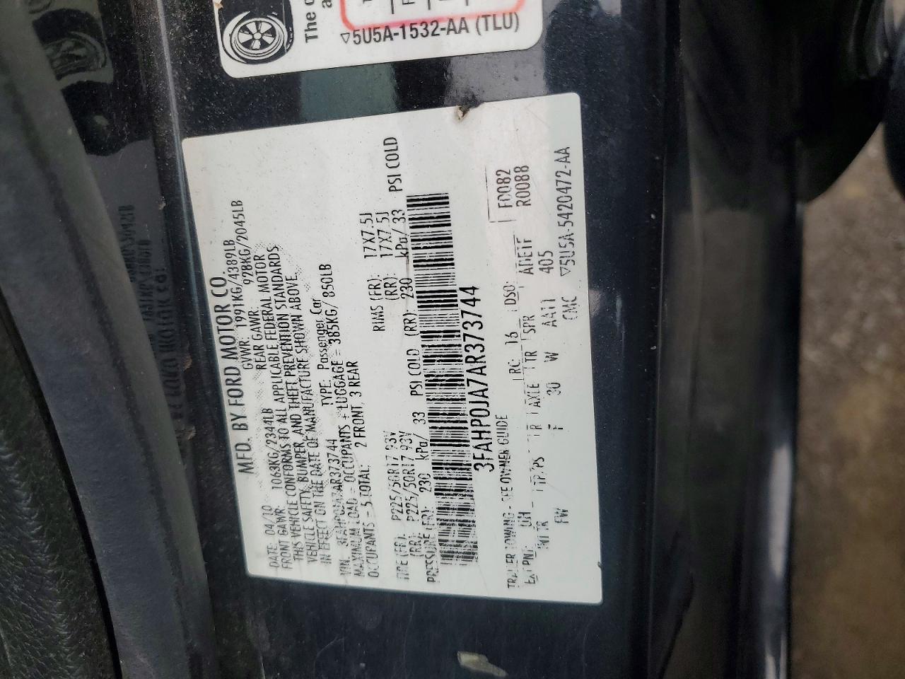 Ford Fusion Sel