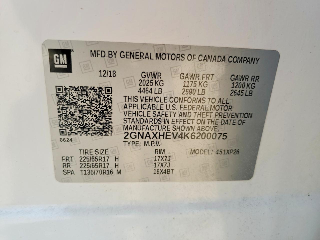 Chevrolet Equinox Ls