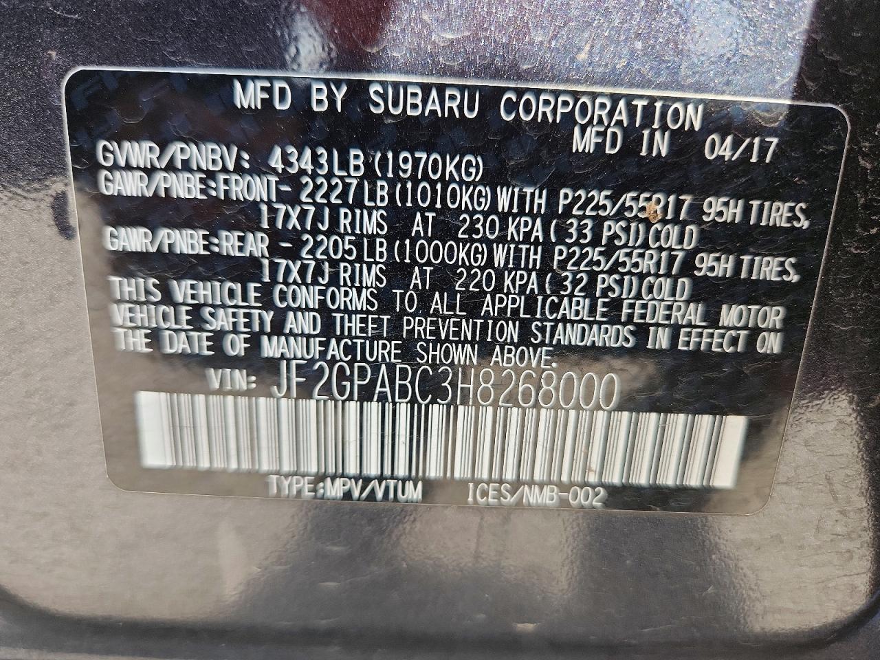 Subaru Crosstrek Premium