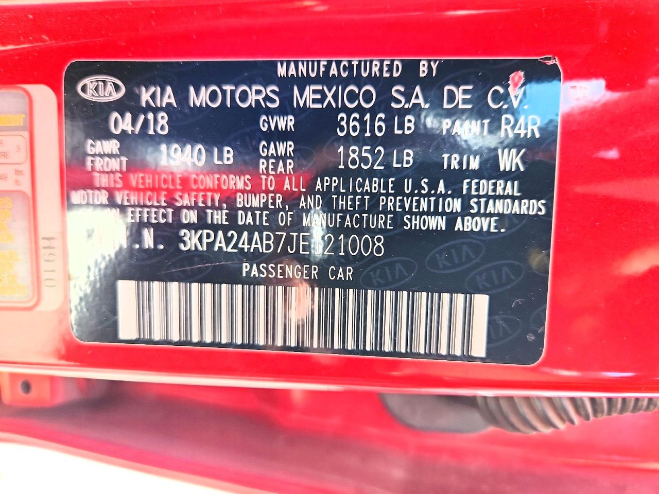 Kia Rio S