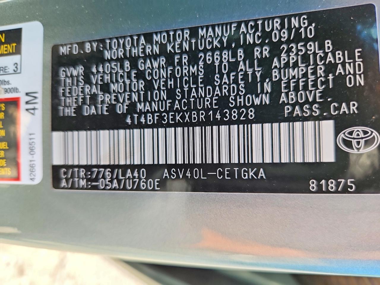 Toyota Camry Xle