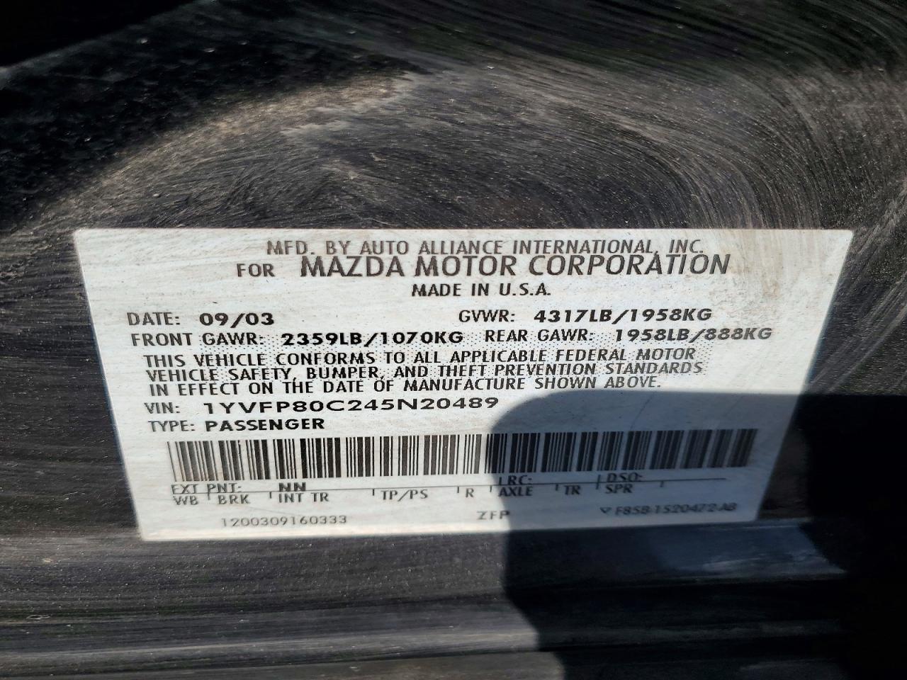 Mazda 6 I