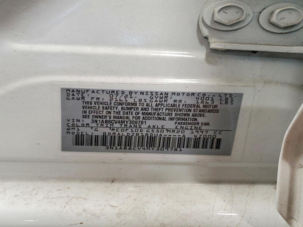 Nissan Sentra Sv