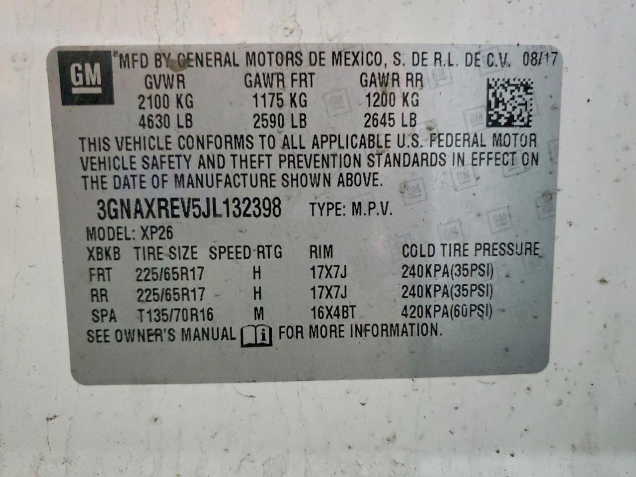 Chevrolet Equinox Ls