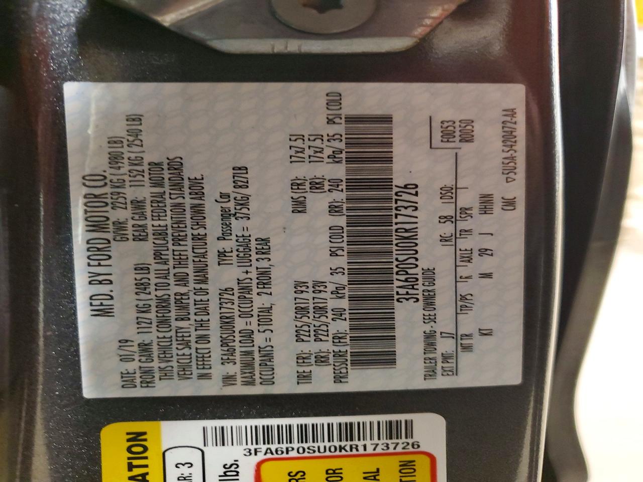 Ford Fusion Titanium