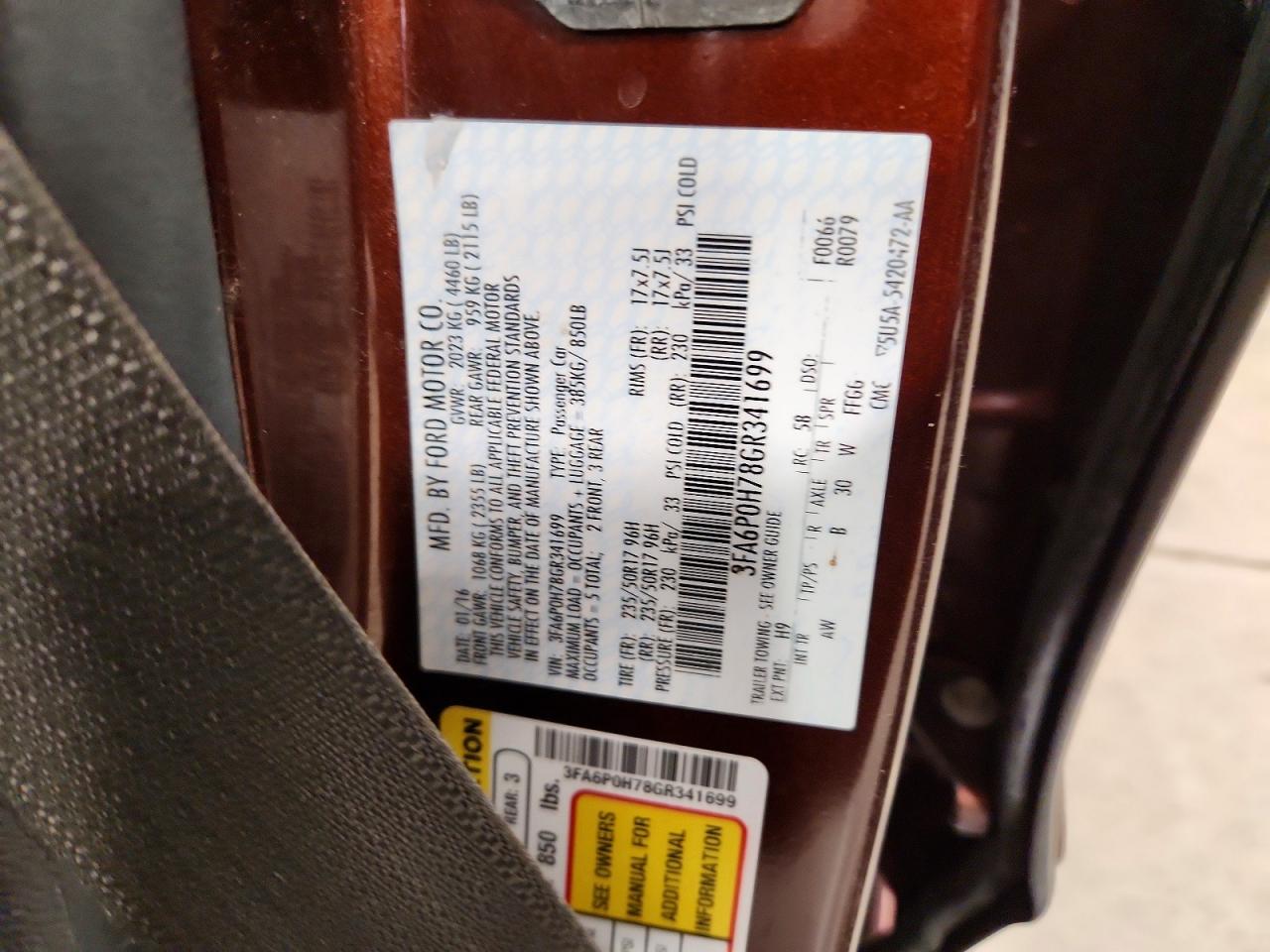 Ford Fusion Se