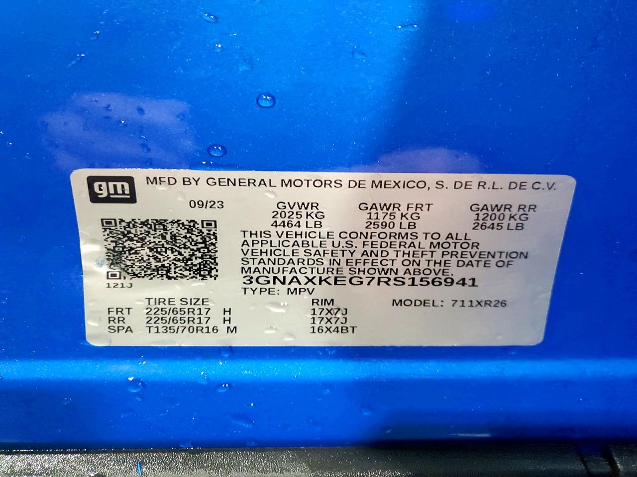 Chevrolet Equinox Lt