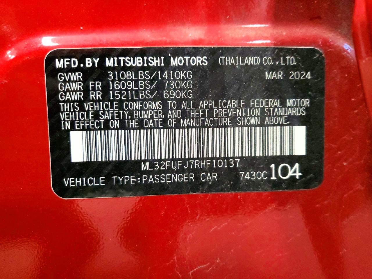 Mitsubishi Mirage G4 Es