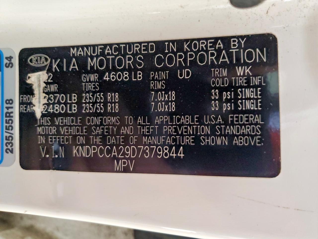 Kia Sportage Ex