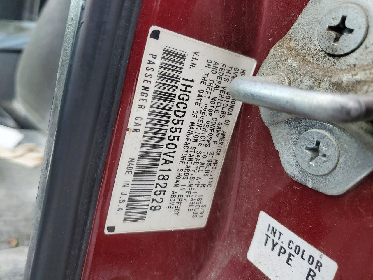Honda Accord Ex