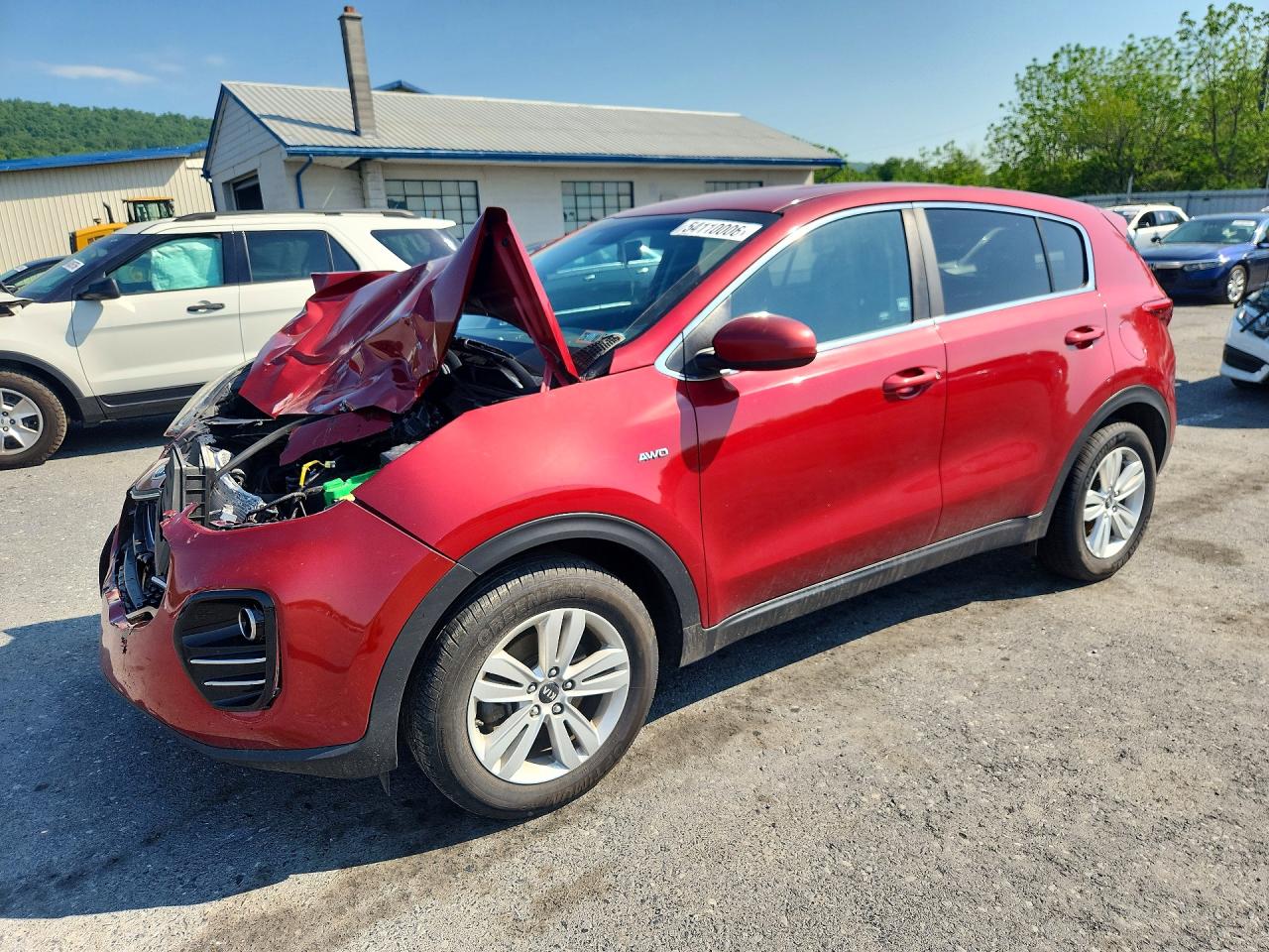 Salvage Kia Sportage Image