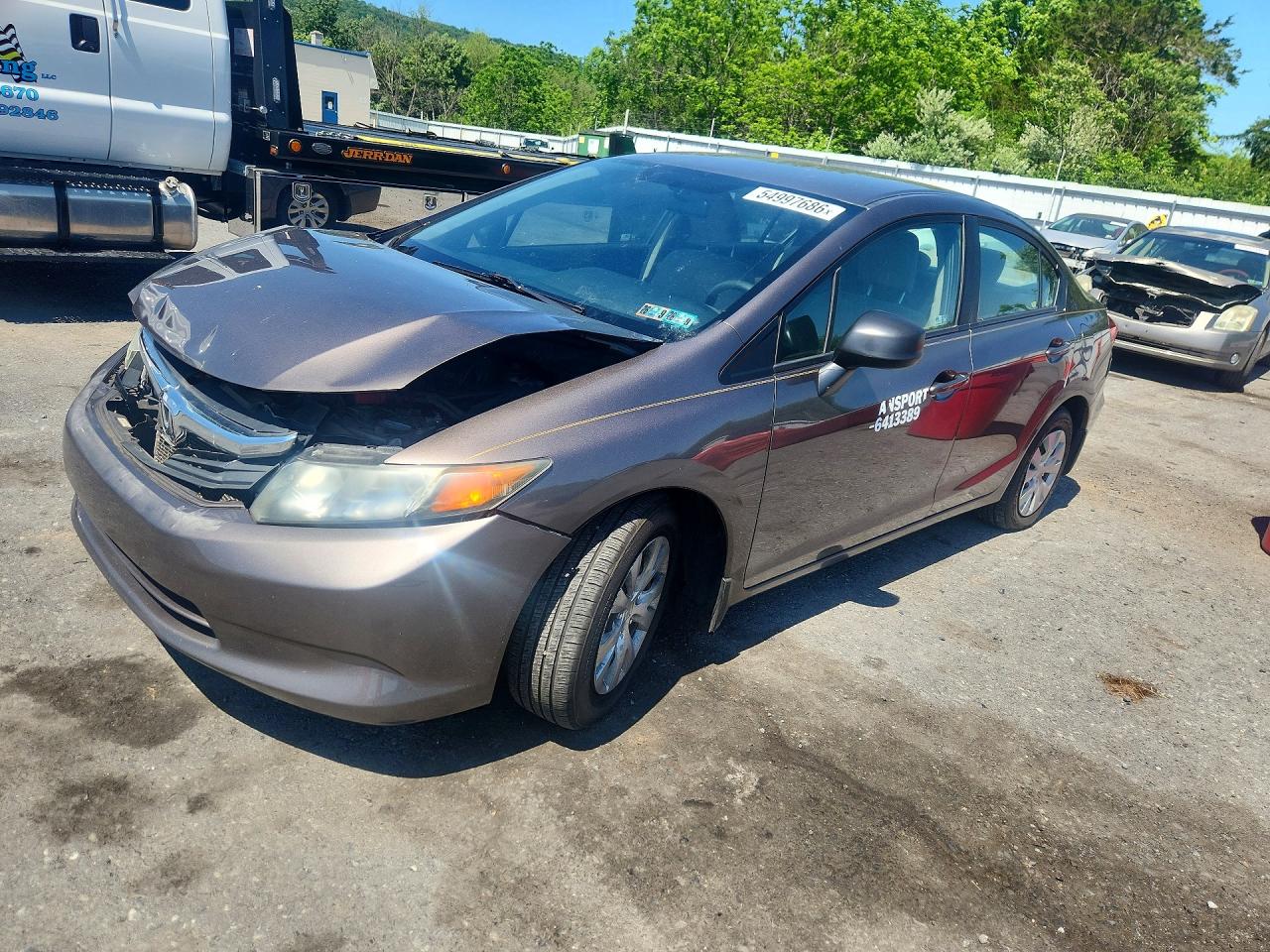 Salvage Honda Civic Image