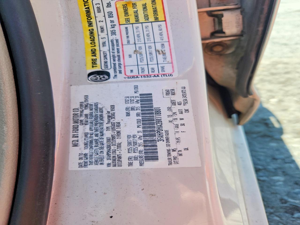 Ford Fusion Se
