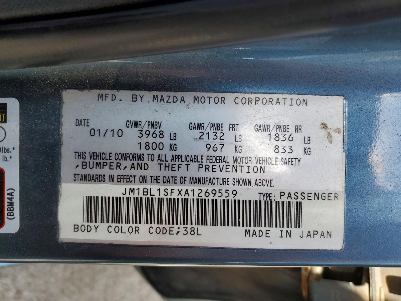 Mazda 3 I