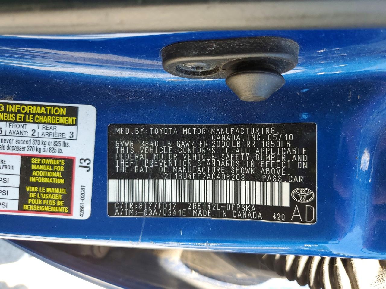 Toyota Corolla S