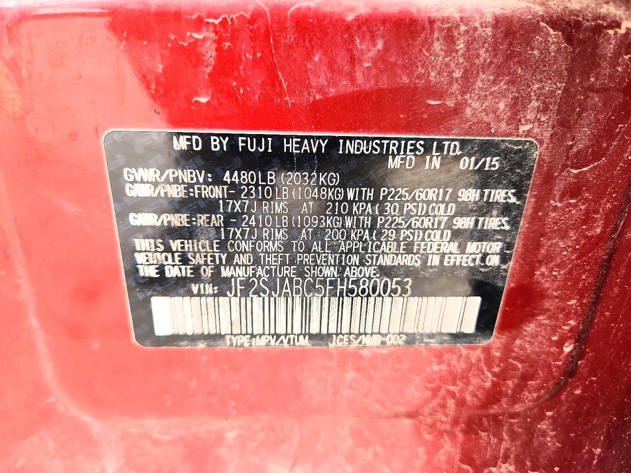 Subaru Forester 2.5i