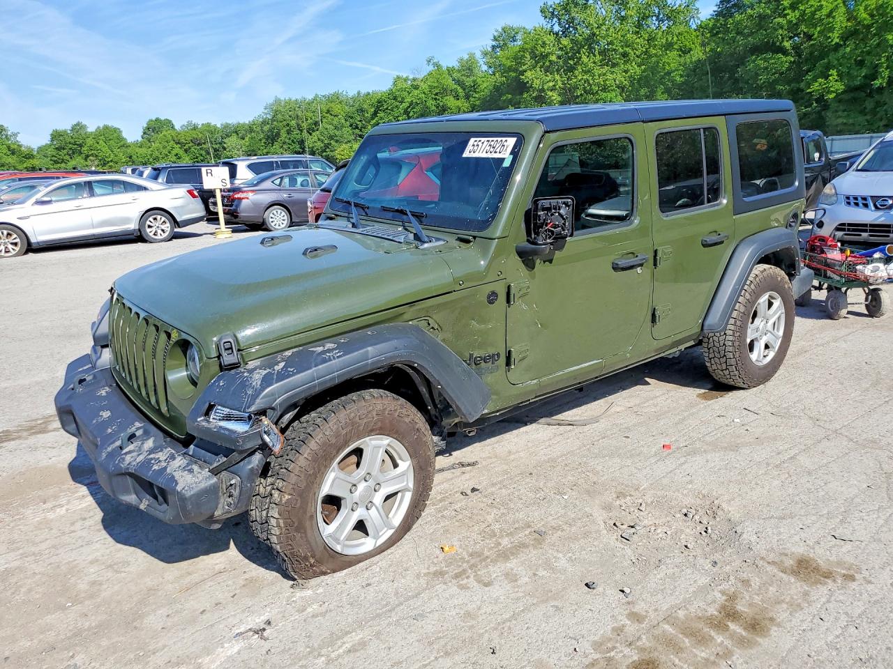 Salvage Jeep Wrangler Image