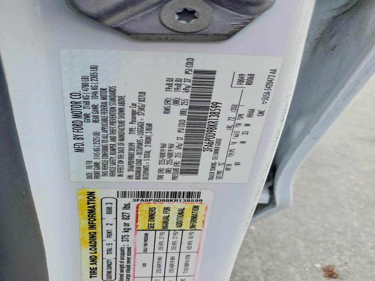 Ford Fusion Titanium