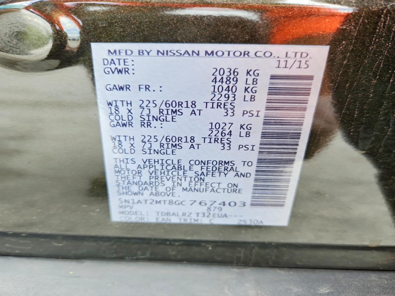 Nissan Rogue Sl
