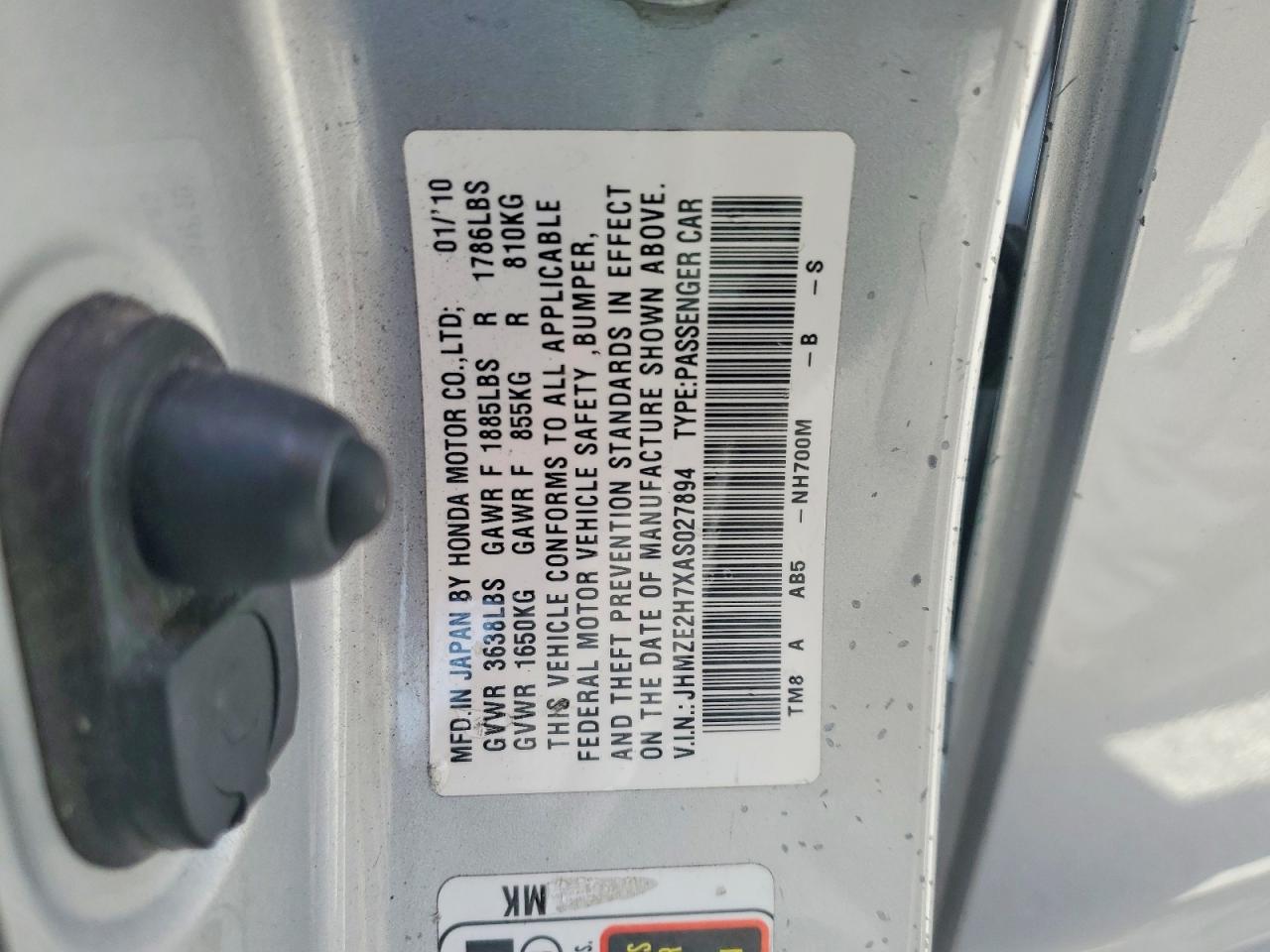 Honda Insight Ex
