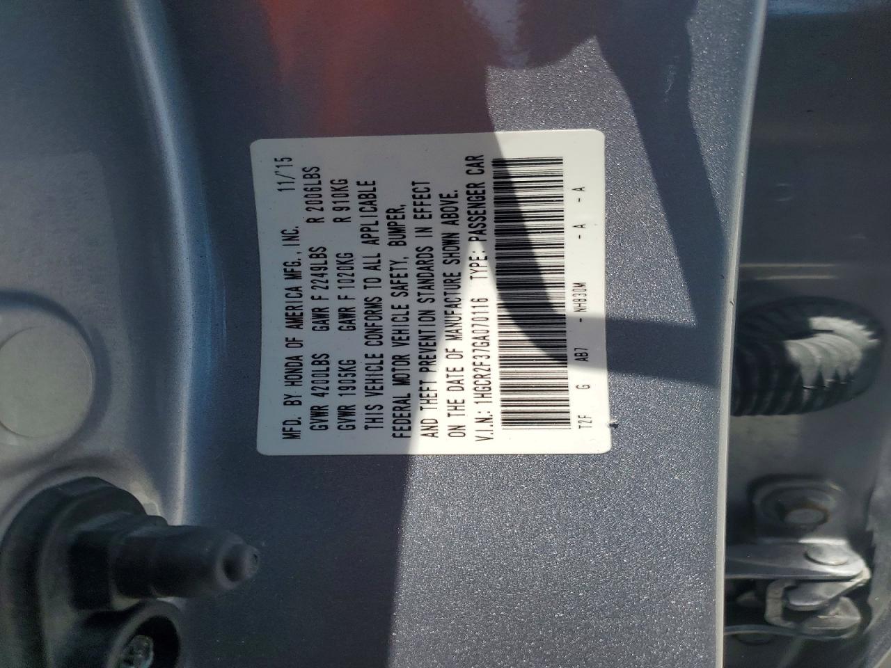 Honda Accord Lx